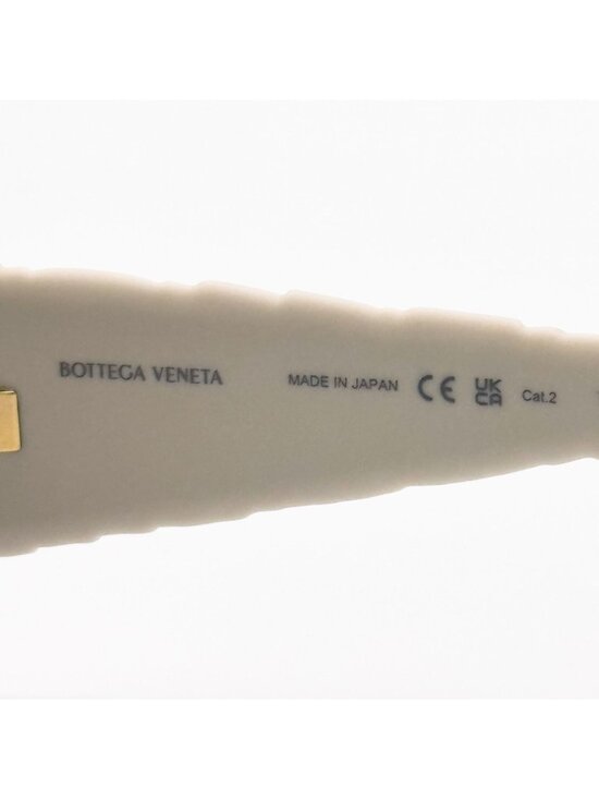 NEW BOTTEGA VENETA SUNGLASSES BV1303S 006 WOMEN WHITE EYEWEAR